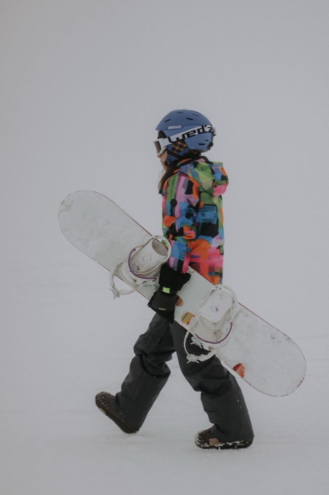 Доска POWDER крупным планом